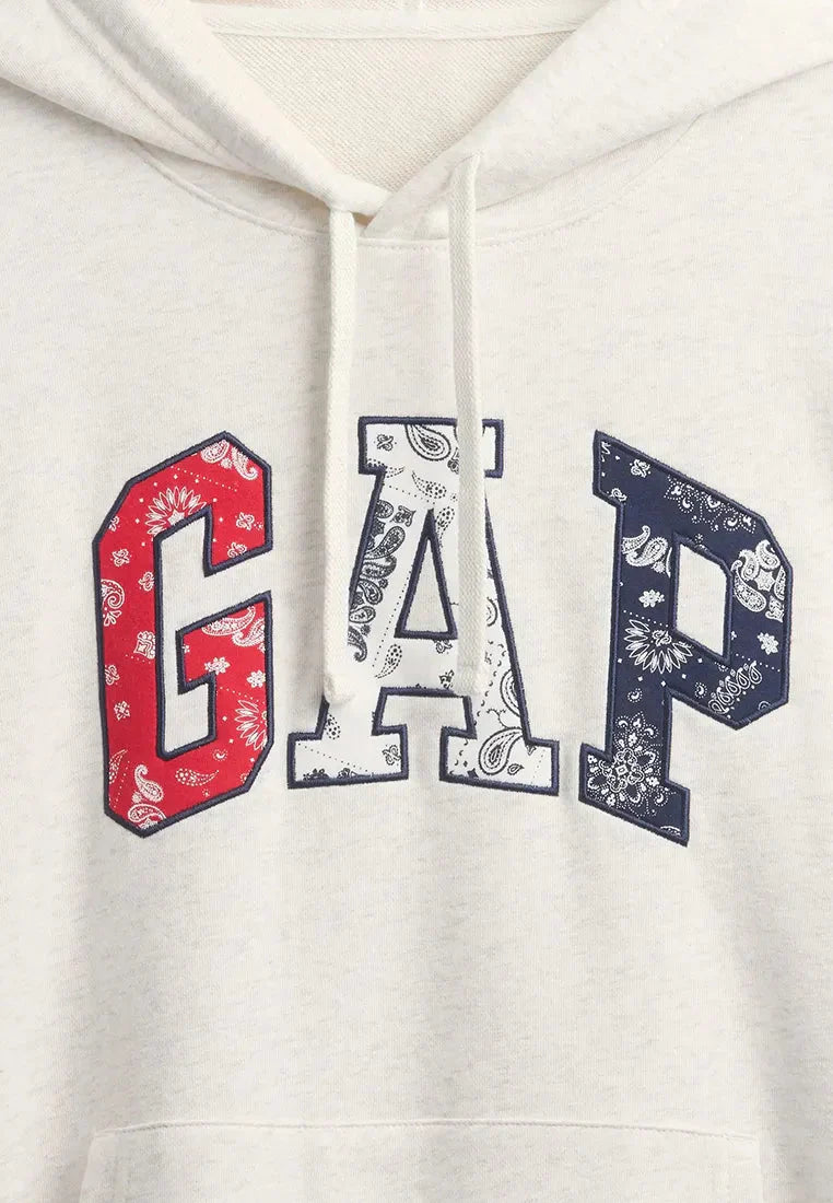 Gap Logo Oversized Fleece Hoodie