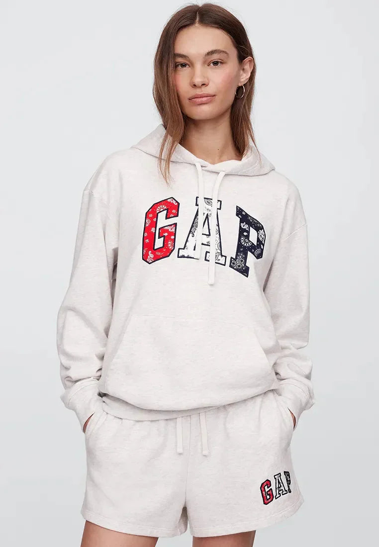 Gap Logo Oversized Fleece Hoodie