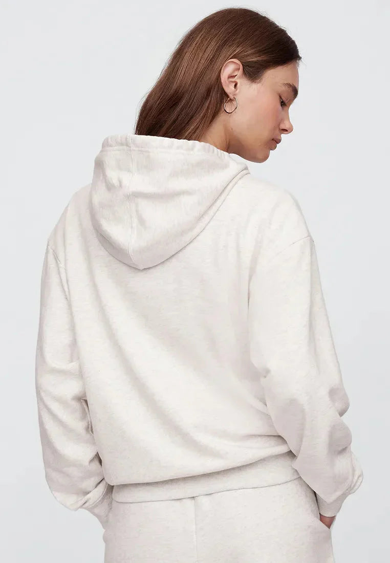 Gap Logo Oversized Fleece Hoodie