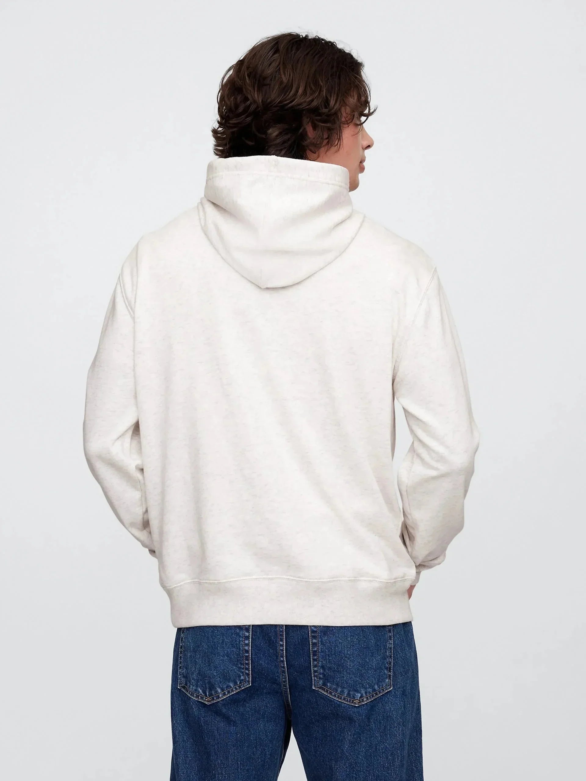 Gap Logo Oversized Fleece Hoodie