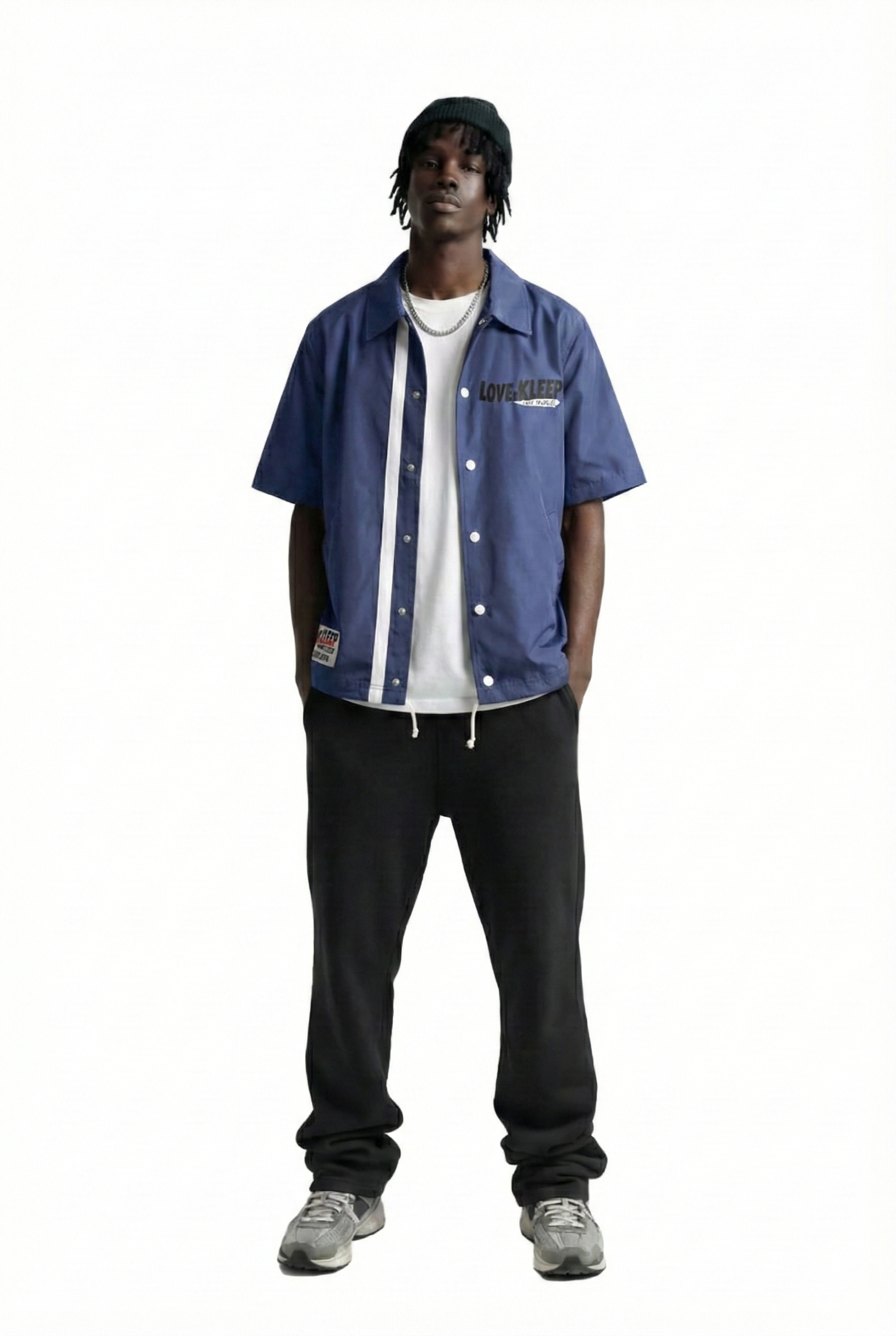 CITRON Men&amp;#39;s premium nylon shortsleeve coach jacket