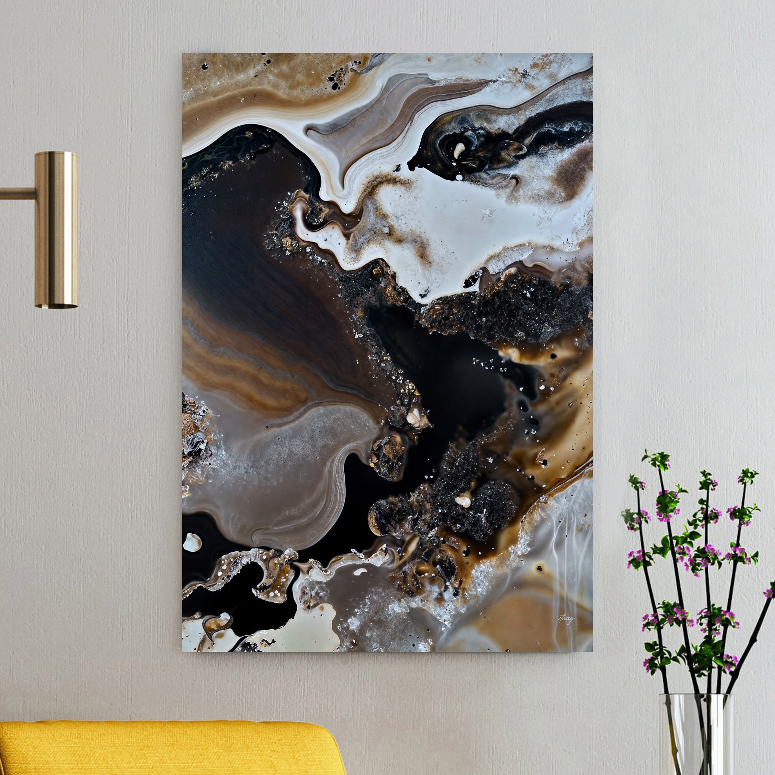 Canvas Print: &amp;quot;Geode Whispers III&amp;quot;