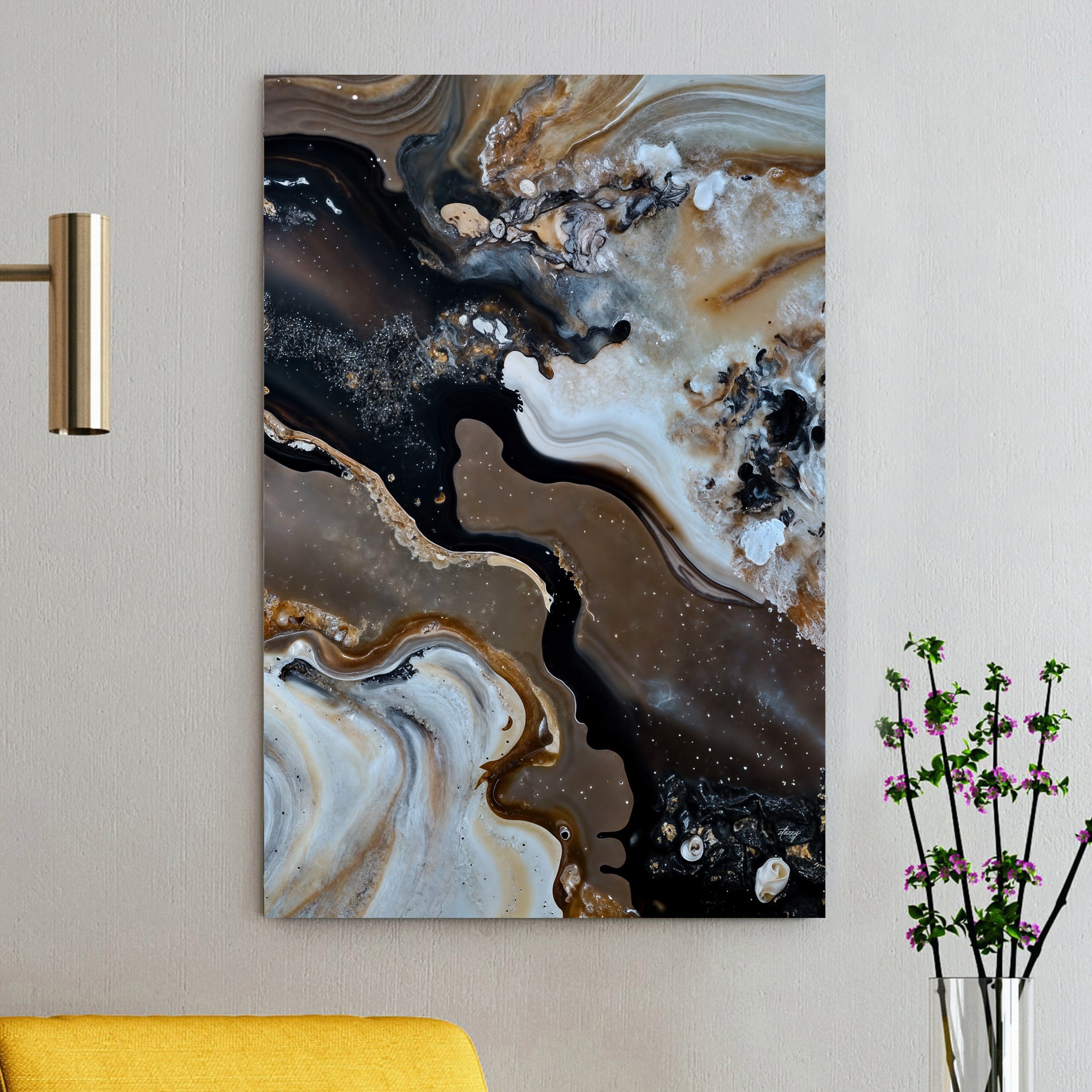 Canvas Print: &amp;quot;Geode Whispers II&amp;quot;