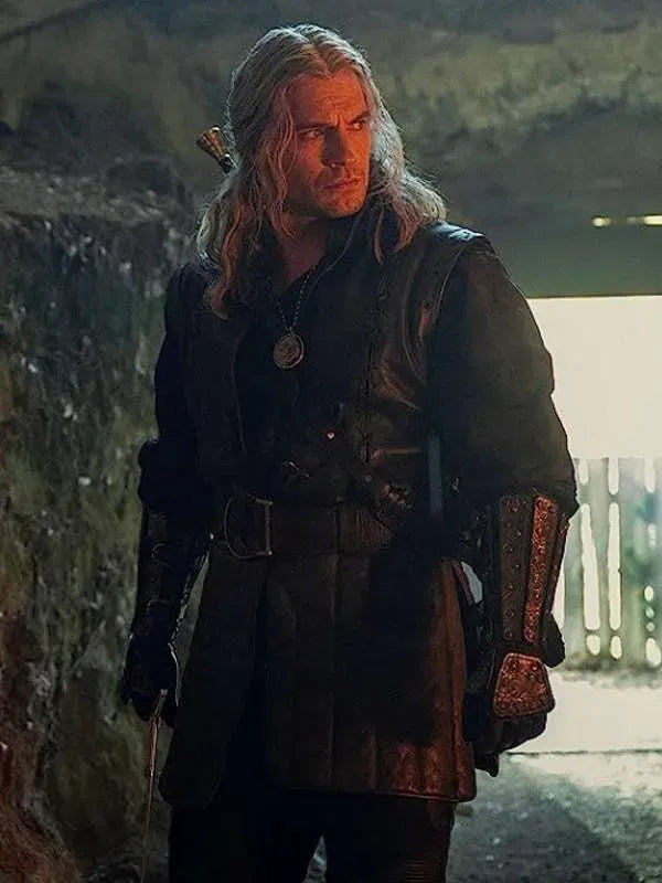 Geralt of Rivia The Witcher Leather Vest