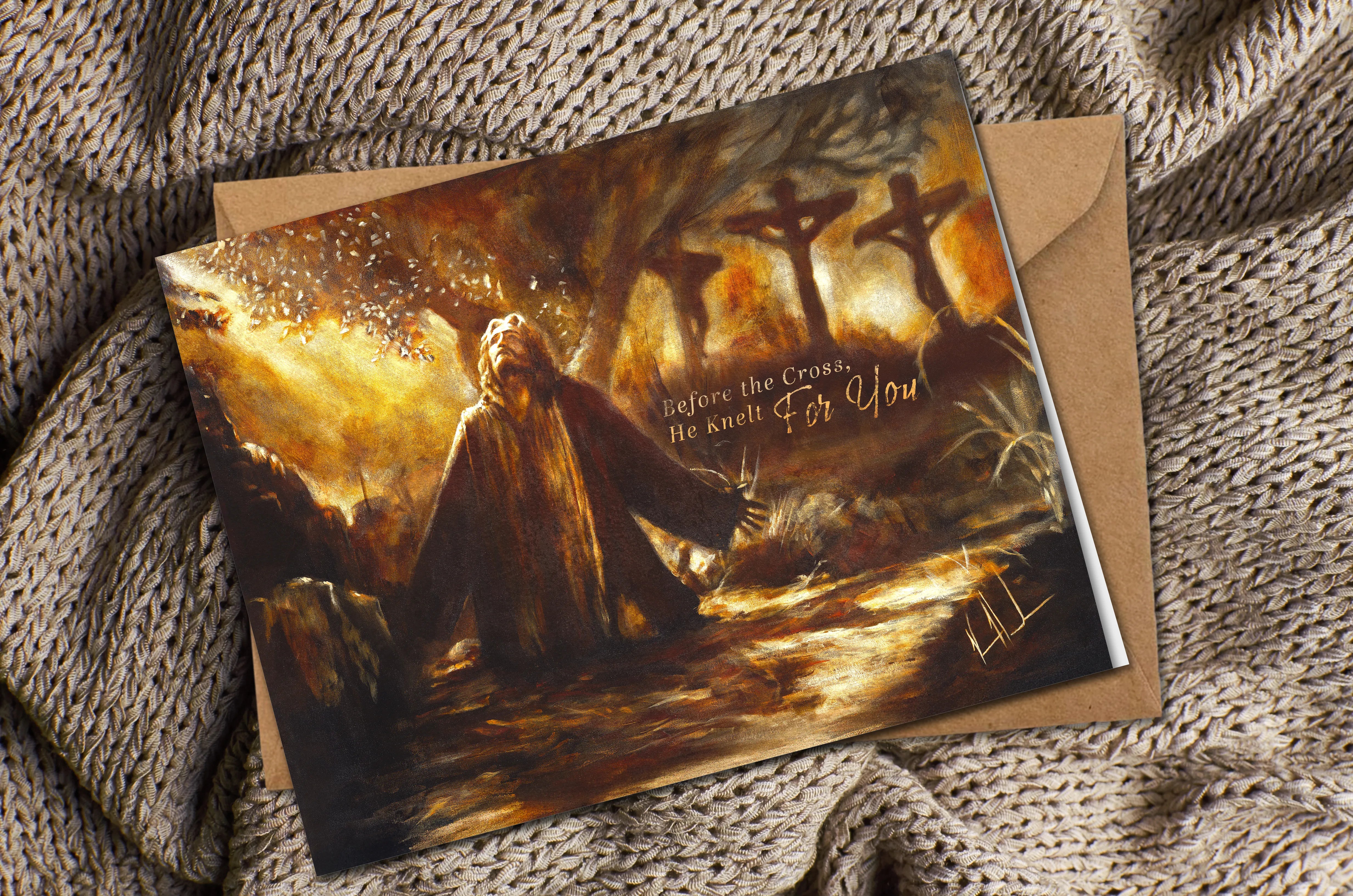 &amp;#39;Gethsemane&amp;#39; Easter Greeting Card