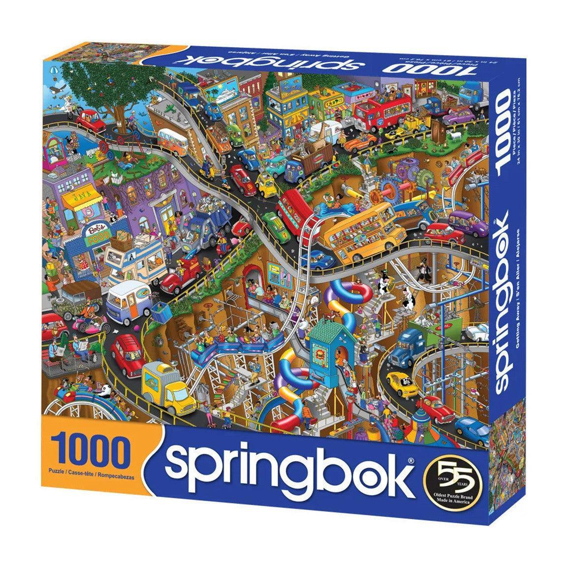 Getting Away 1000 Piece Jigsaw Puzzle Springbok