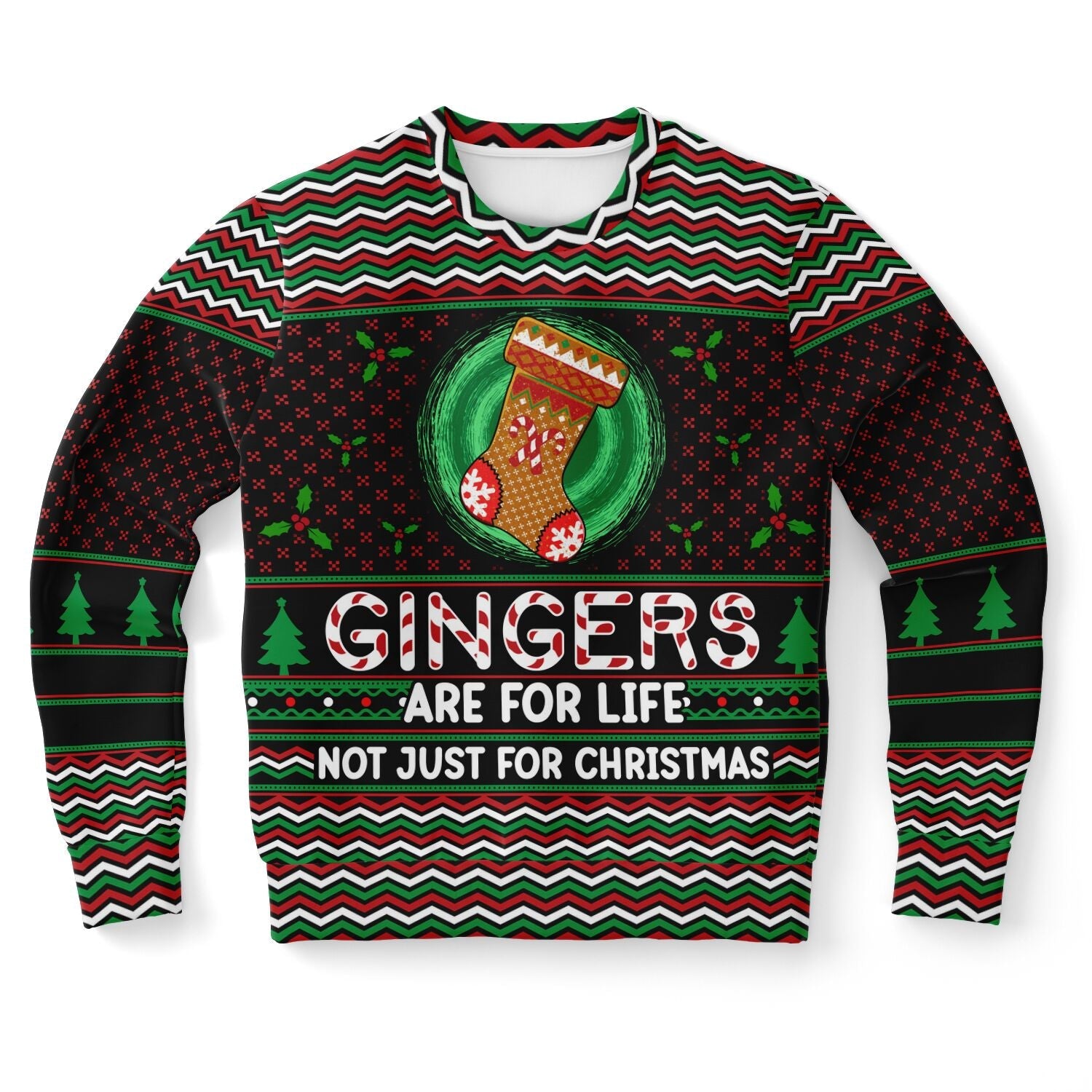 Gingers Are For Life Christmas Sweatshirt