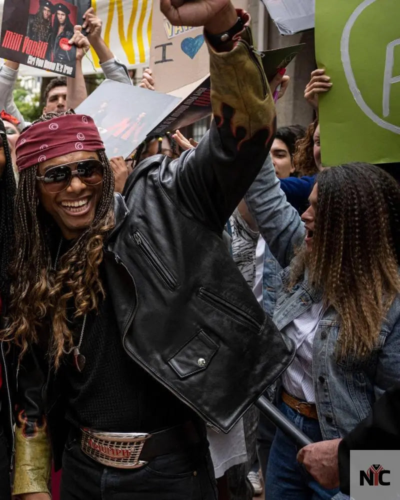 Girl You Know It’s True Elan Ben Ali Leather Jacket