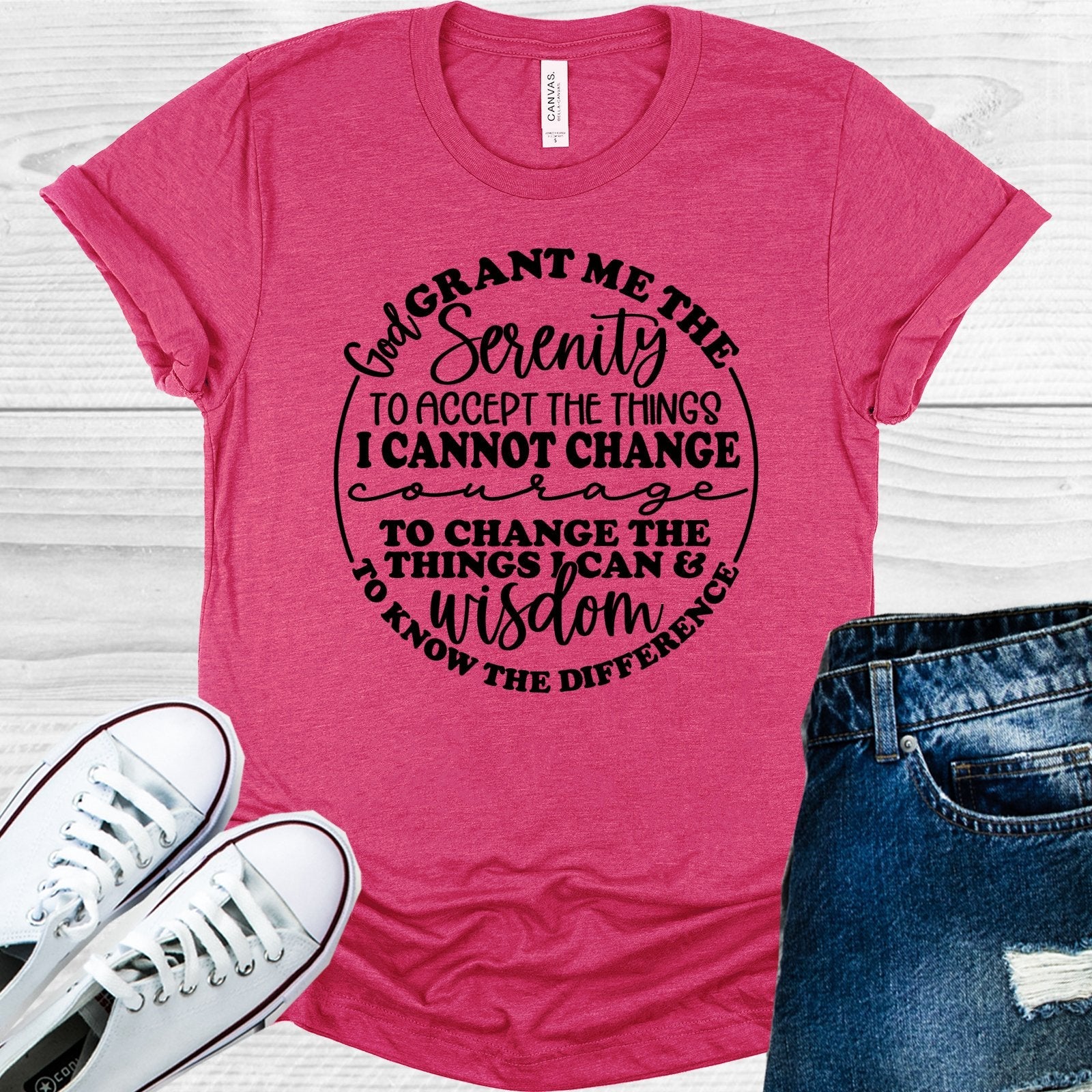 God Grant Me the Serenity Graphic Tee
