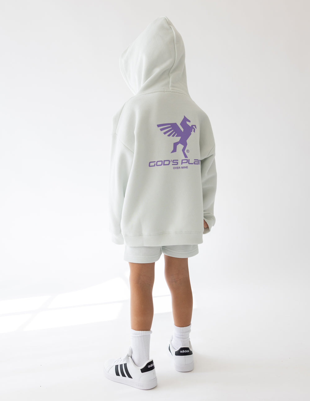 God&amp;#39;s Plan Racing Kids Hoodie