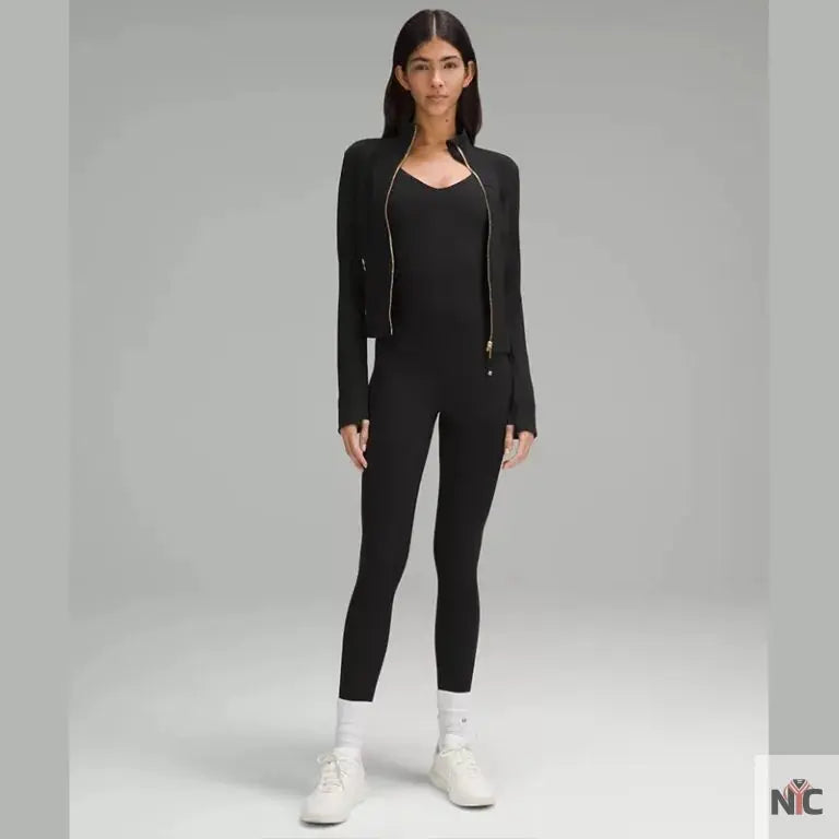 Gold Zipper Lululemon Jacket