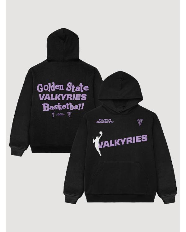 Golden State Valkyries Playa Society Black Hoodie