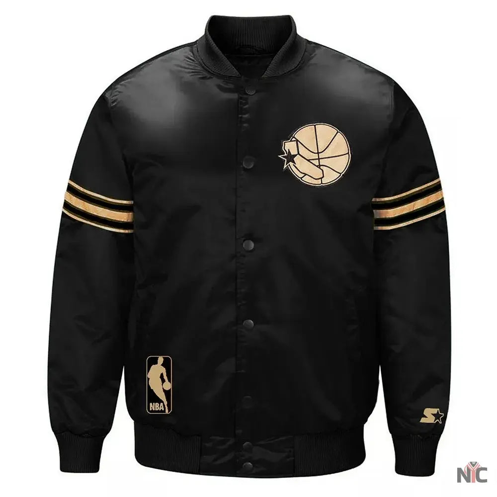 Golden State Warriors Domestic Wool &amp;amp; Leather Varsity Jacket