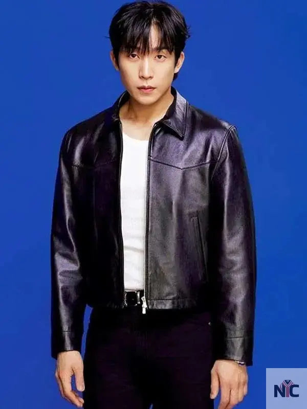 Good Boy S01 Lee Sang-yi Leather Jacket