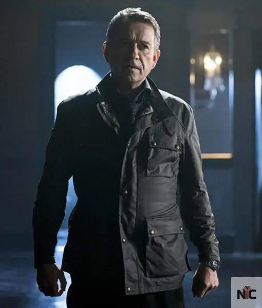 Gotham Alfred Pennyworth Leather Jacket
