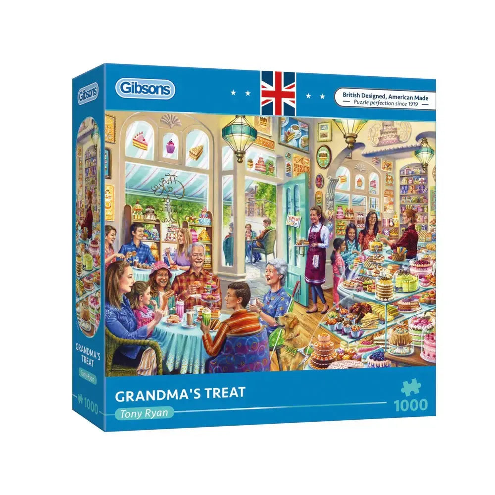 Grandma&amp;#39;s Treat 1000 Piece Jigsaw Puzzle Gibsons