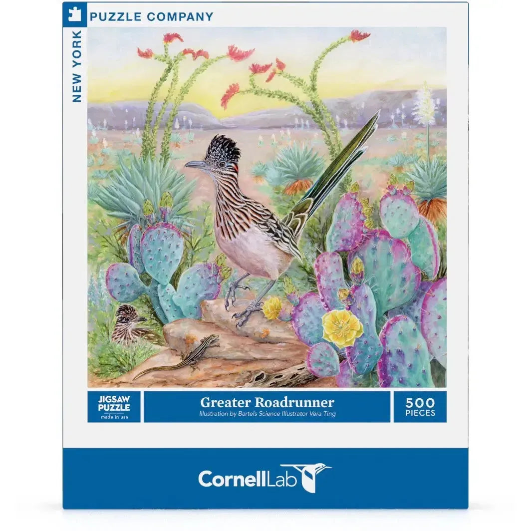 Greater Roadrunner 500 Piece Jigsaw Puzzle NYPC
