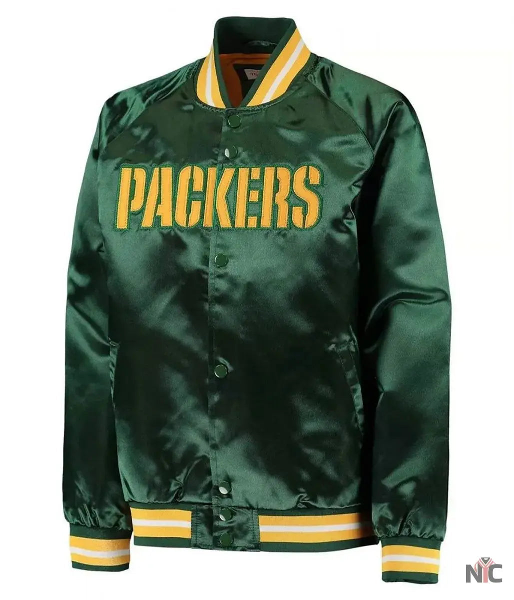 Green Bay Packers Green Lightweight Jacket