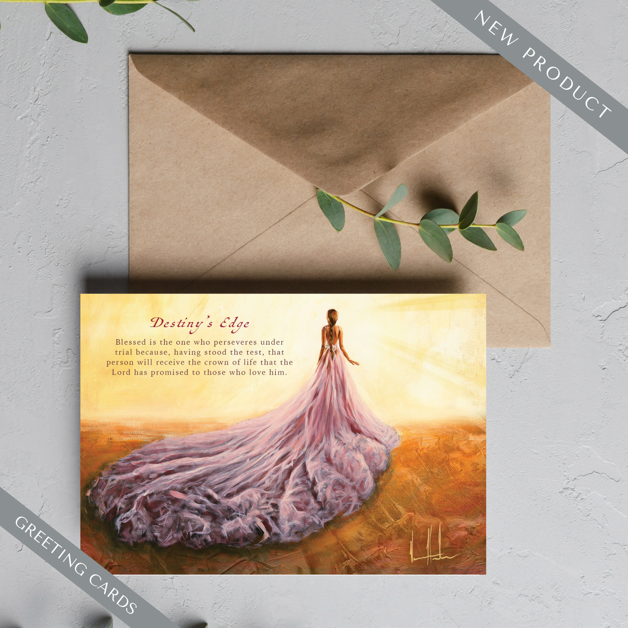 Destiny&#39;s Edge Greeting Card