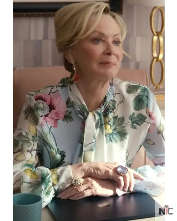 Hacks S04 Jean Smart Floral Shirt