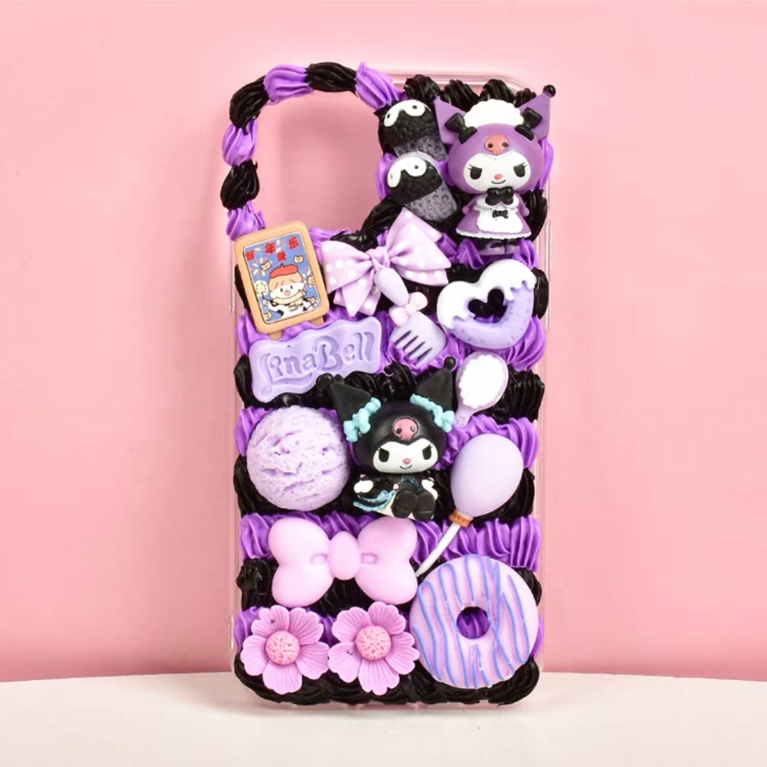 Handmade Lolita Character Dessert Cream Phone Case (Customizable) | ZAKAPOP