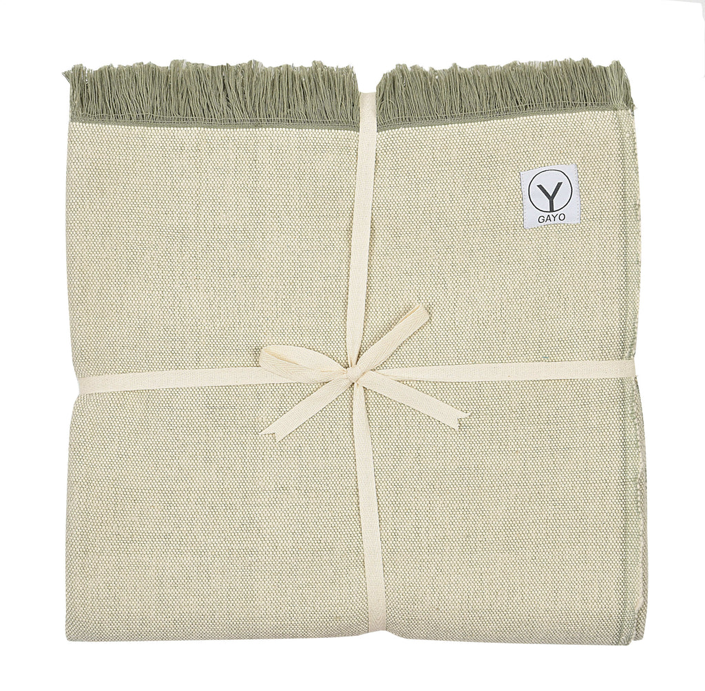 Organic Cotton Yoga Blanket