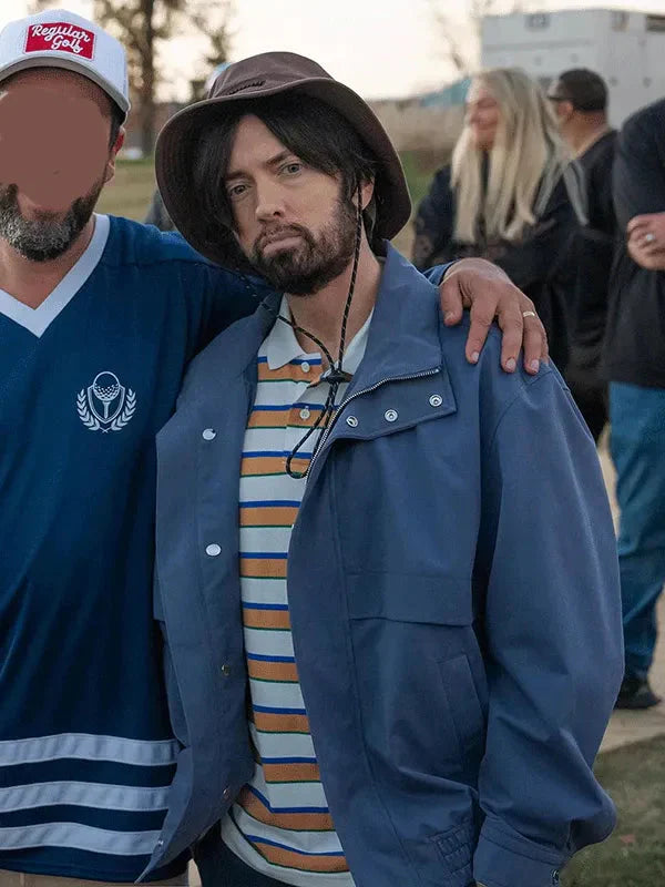 Happy Gilmore 2 Eminem Blue Cotton Jacket