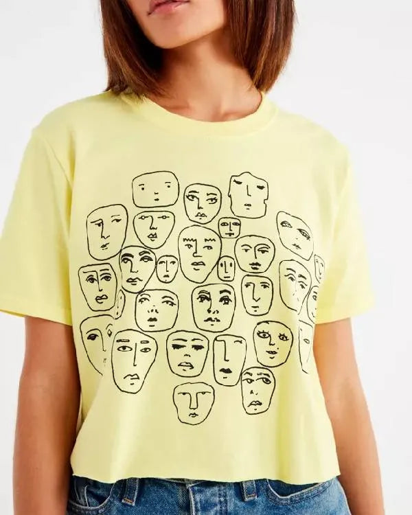 High Potential Zoe Soul Smiley Face T-Shirt