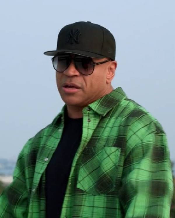 Hip Hop Was Born Here LL Cool J Green Plaid Shirt