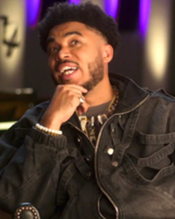 Hitmakers 2025 Tommy Brown Black Denim Jacket