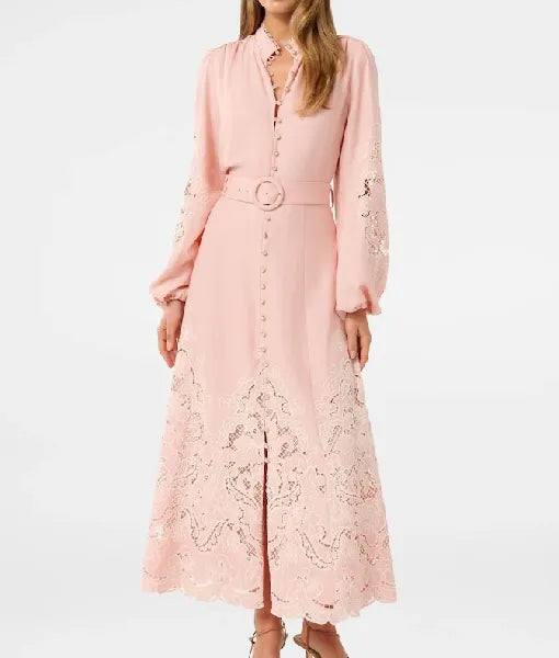 Home and Away 2025 Ada Nicodemou Embroidered Mini Dress