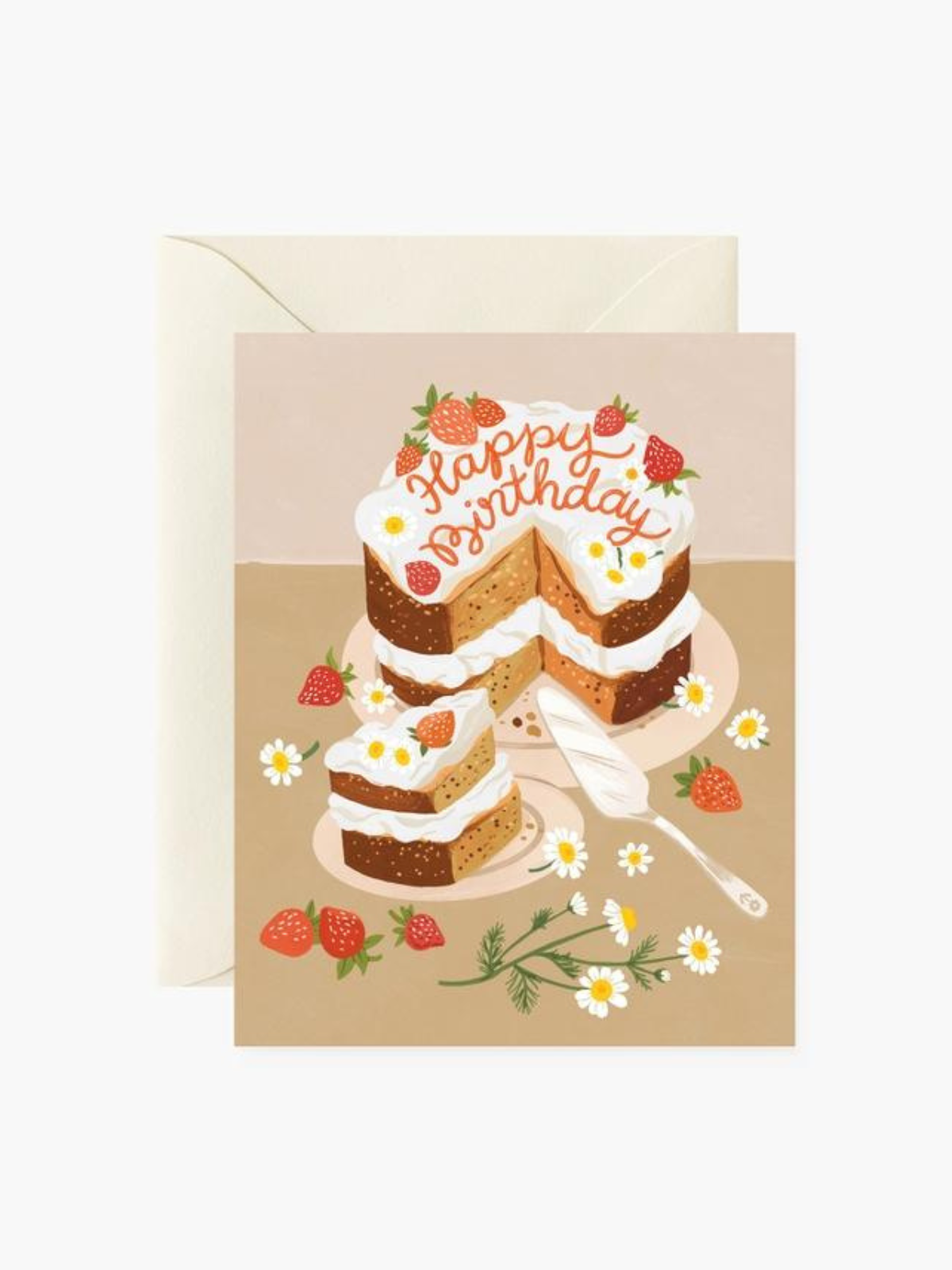 Homemade Cake Birthday Card