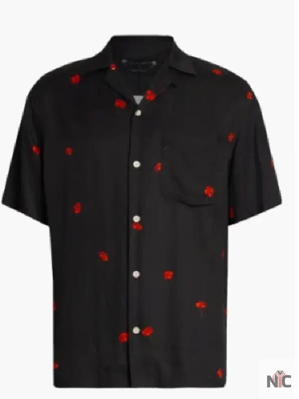 Hot Ones S27 Aaron Paul Poppies Floral Print Shirt
