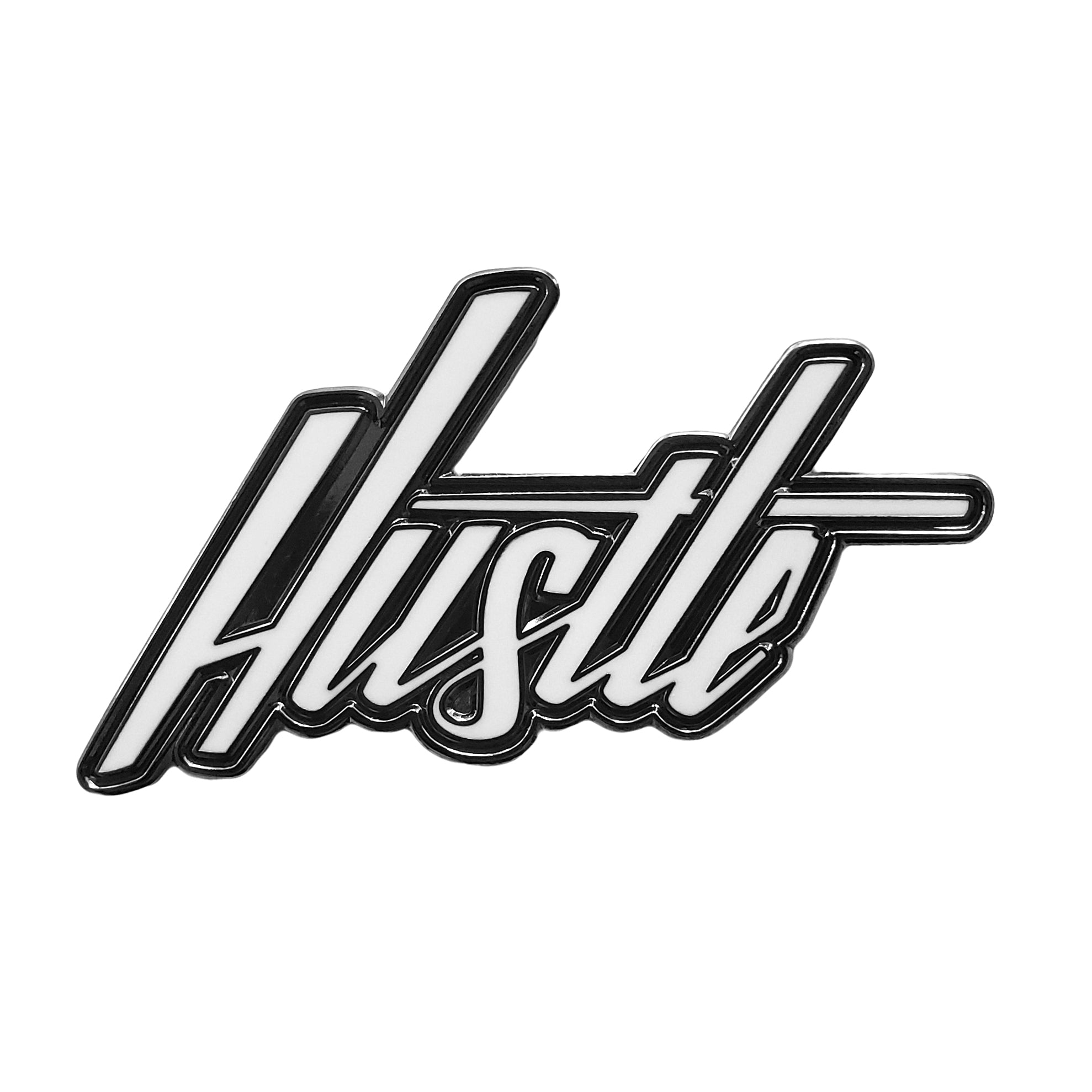 &amp;quot;Hustle&amp;quot; Hand-Lettered Pin