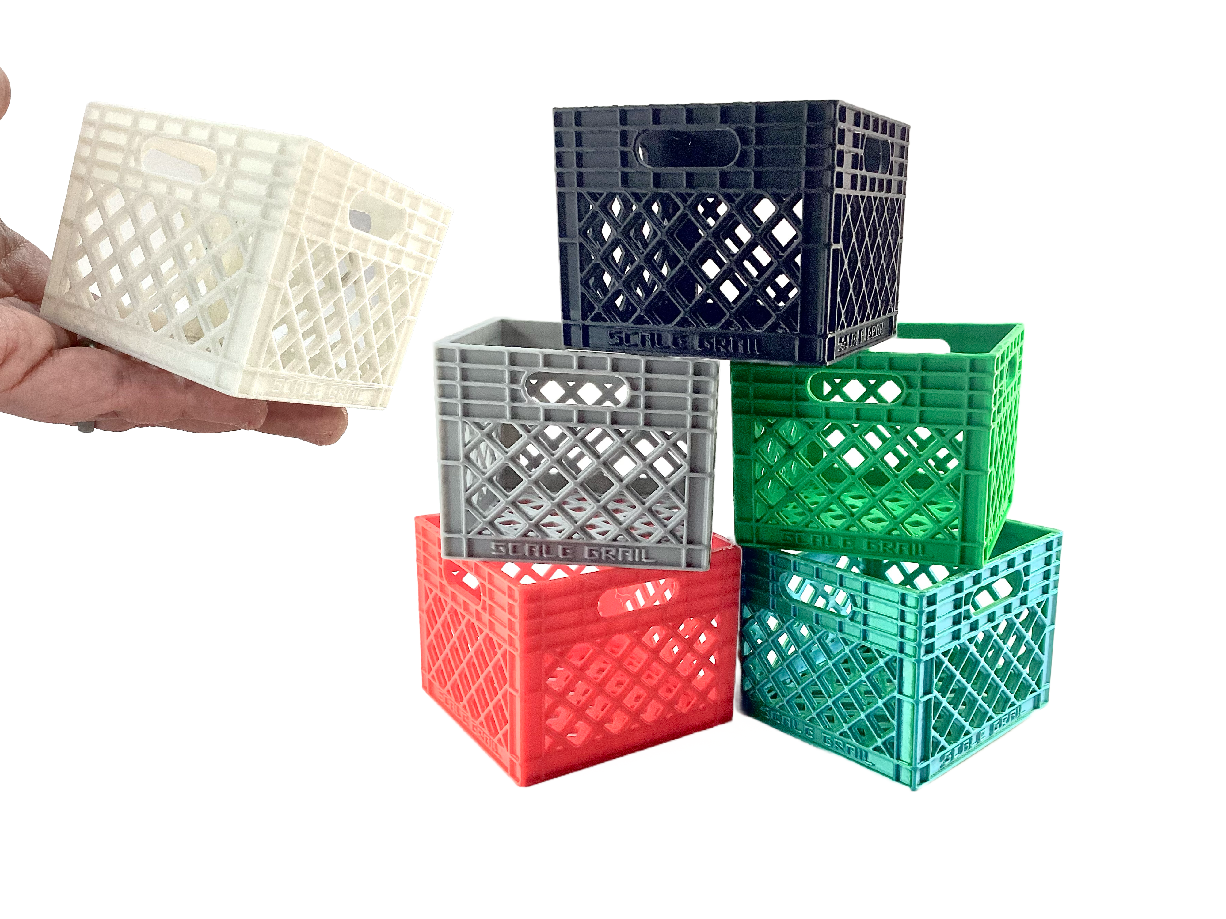 Record Crate - 1:6 Scale