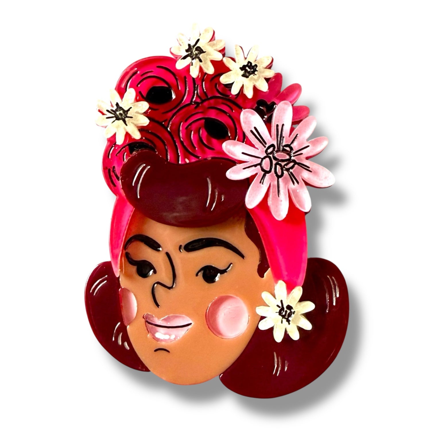 Rosita Brooch by Marla VonDuta x Lipstick &amp;amp; Chrome