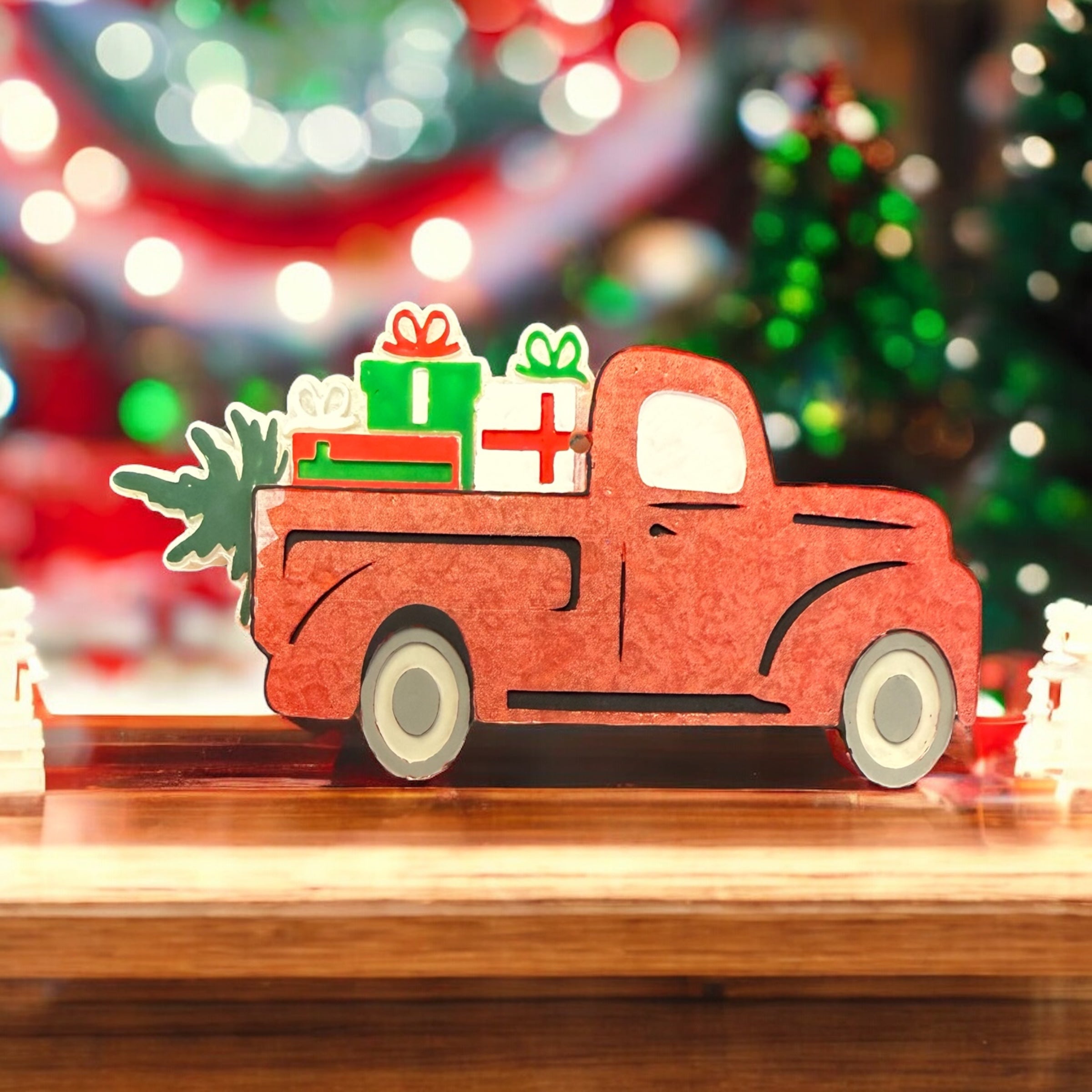 Little Red Truck Freshie