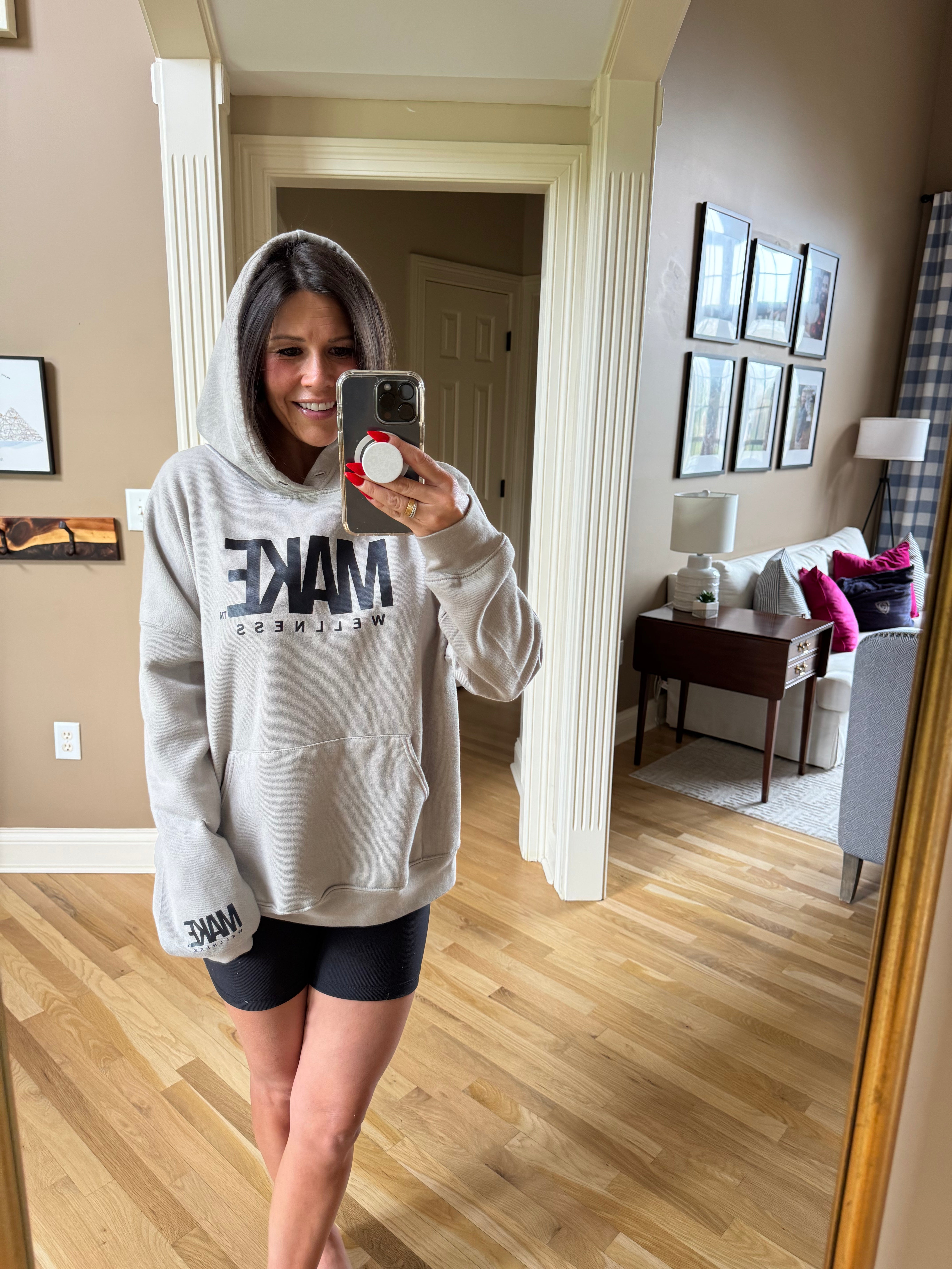 Make wellness Hoodie Sweatshirt