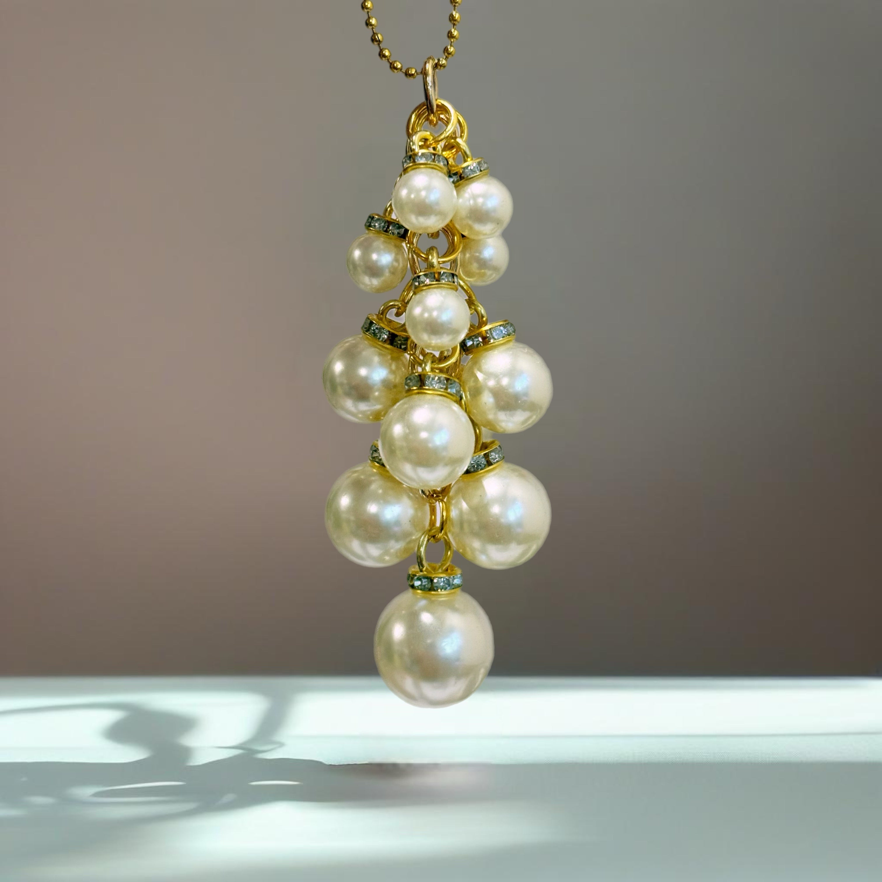 Pearl Bling Bauble Charm - Tumbler Handle Charm