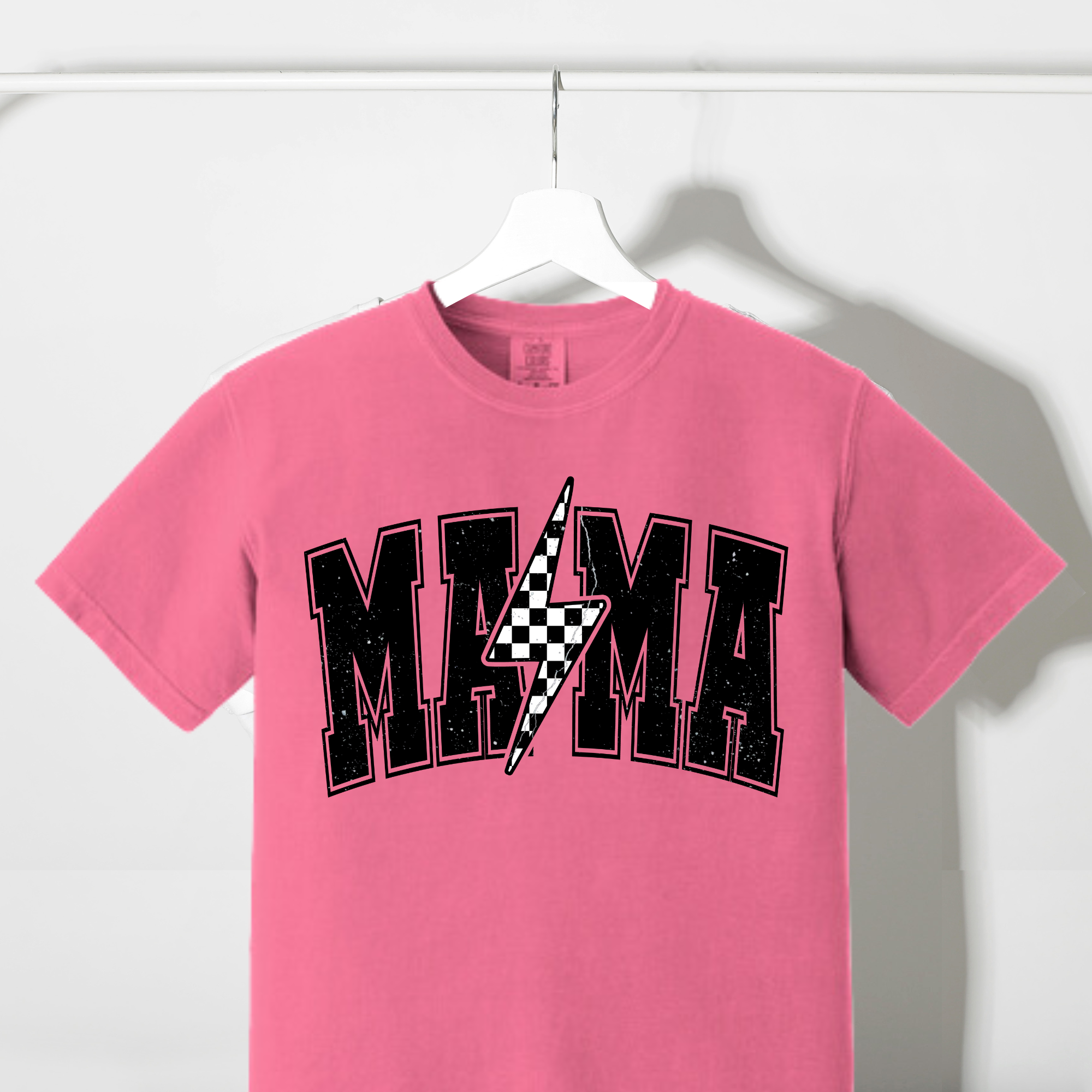 Mama Lightning Bolt Comfort Colors T-Shirt