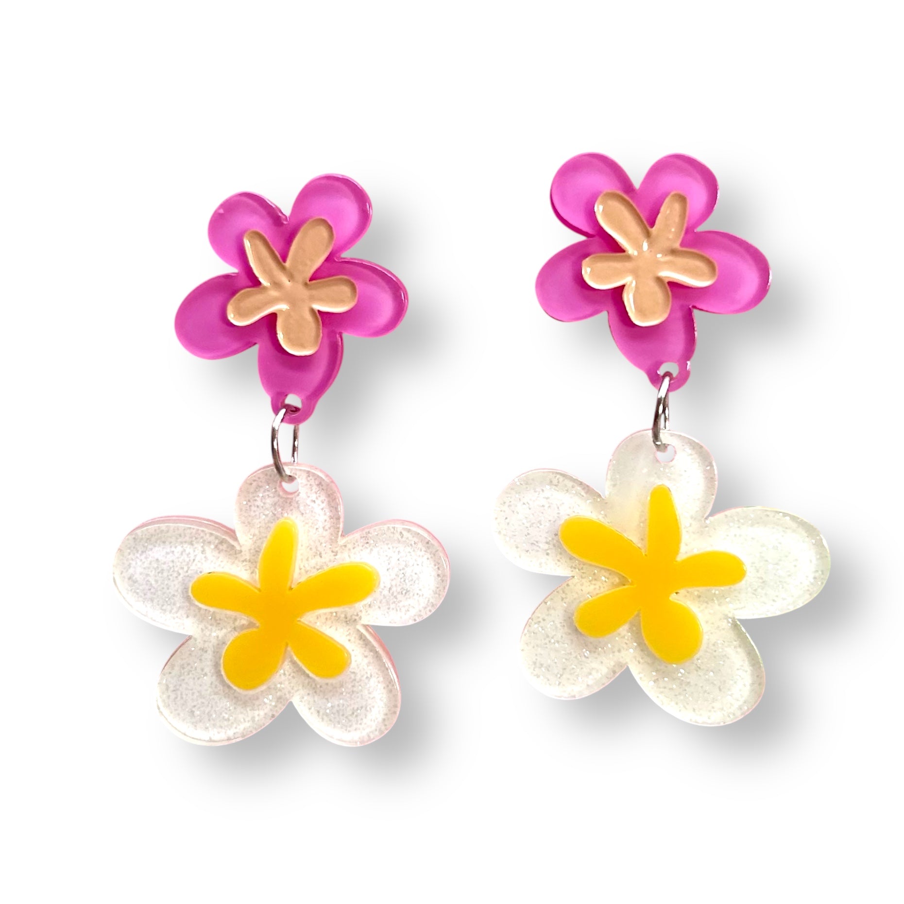 Floral Fantasy Earrings by Miss Fluff x Lipstick &amp;amp; Chrome