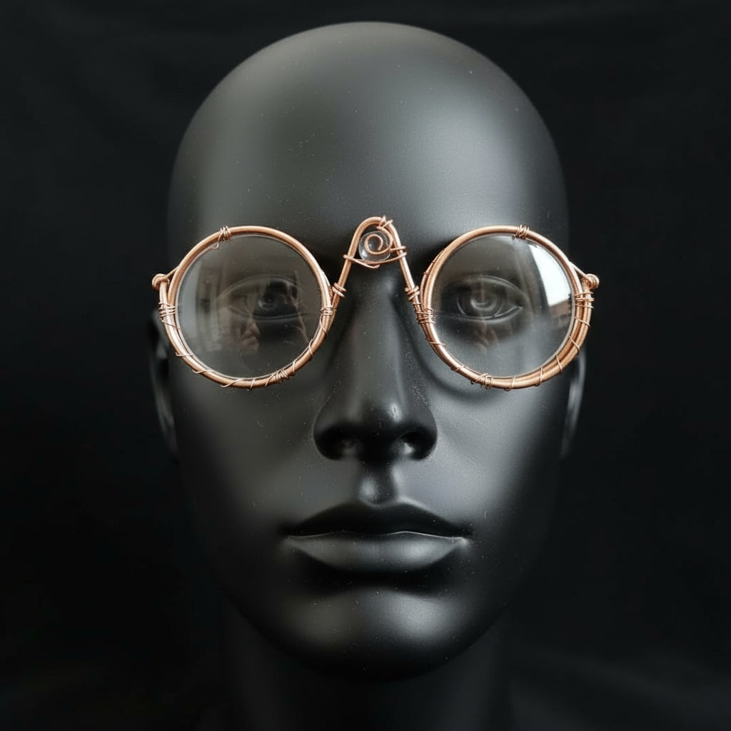 Custom iamevibez Blue-Light Blocking Glasses Version 1&amp;#39;s (Round)