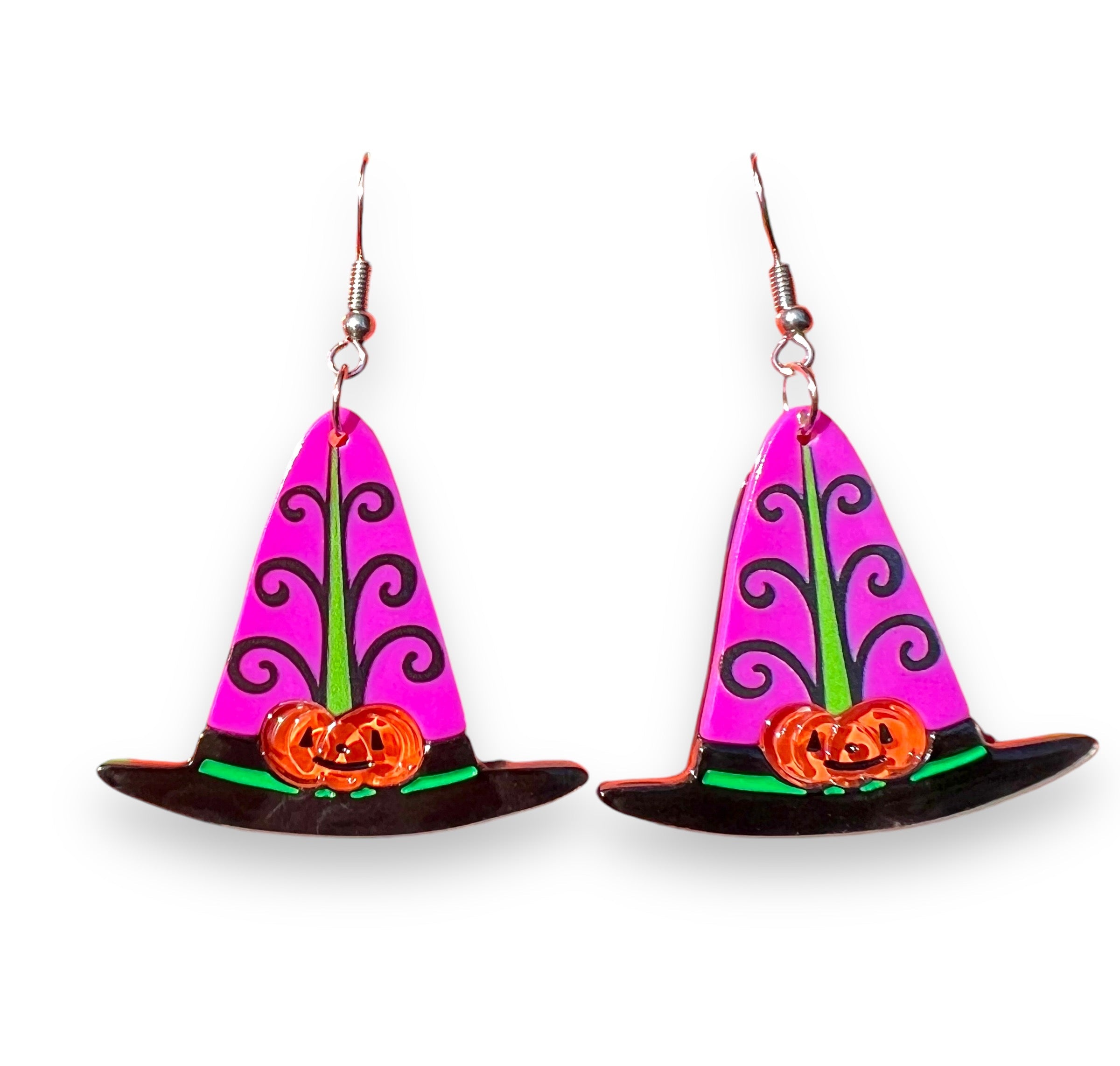 Hagatha&amp;#39;s Hat Earrings by Johanna Parker x Lipstick &amp;amp; Chrome