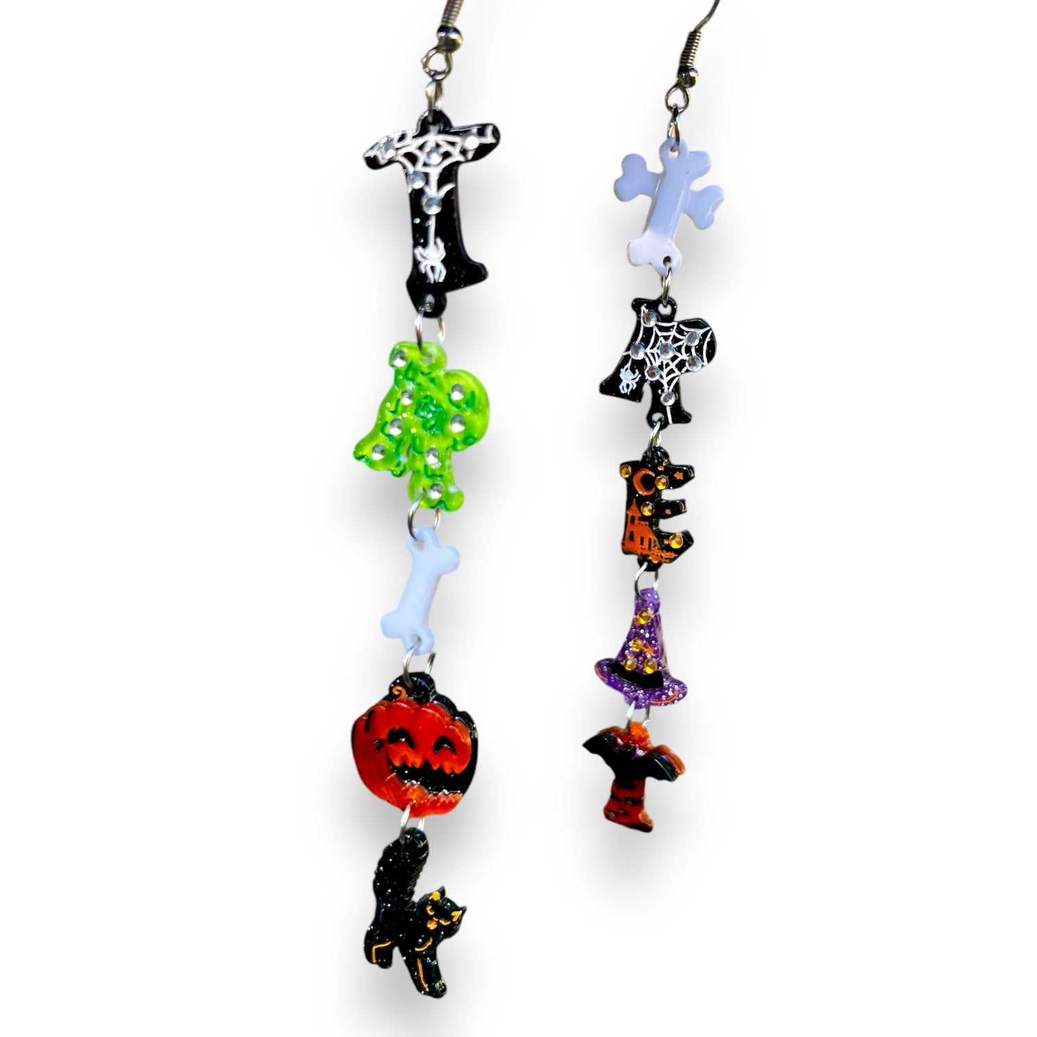 Trick or Treat Earrings by Lipstick &amp;amp; Chrome