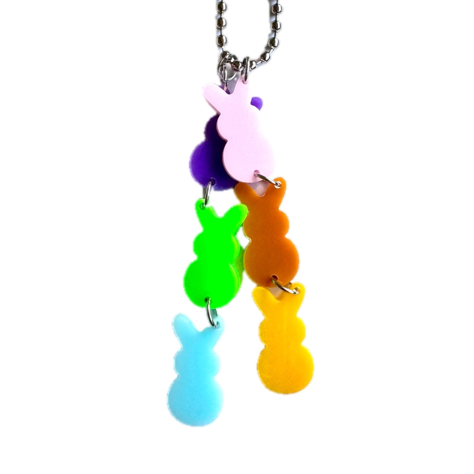 Peeps Bunnies Charm - Tumbler Handle Charm