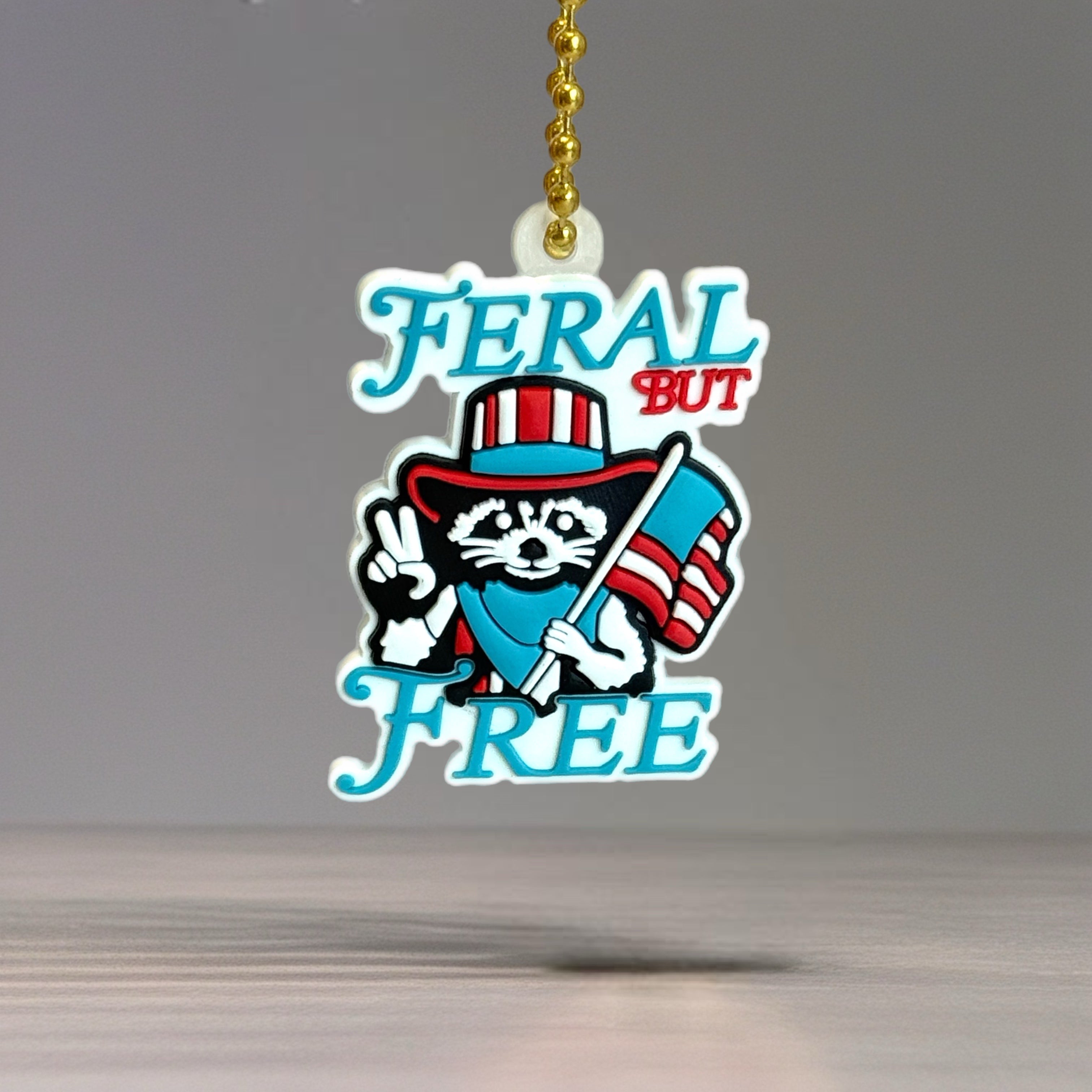 Feral But Free Charm
