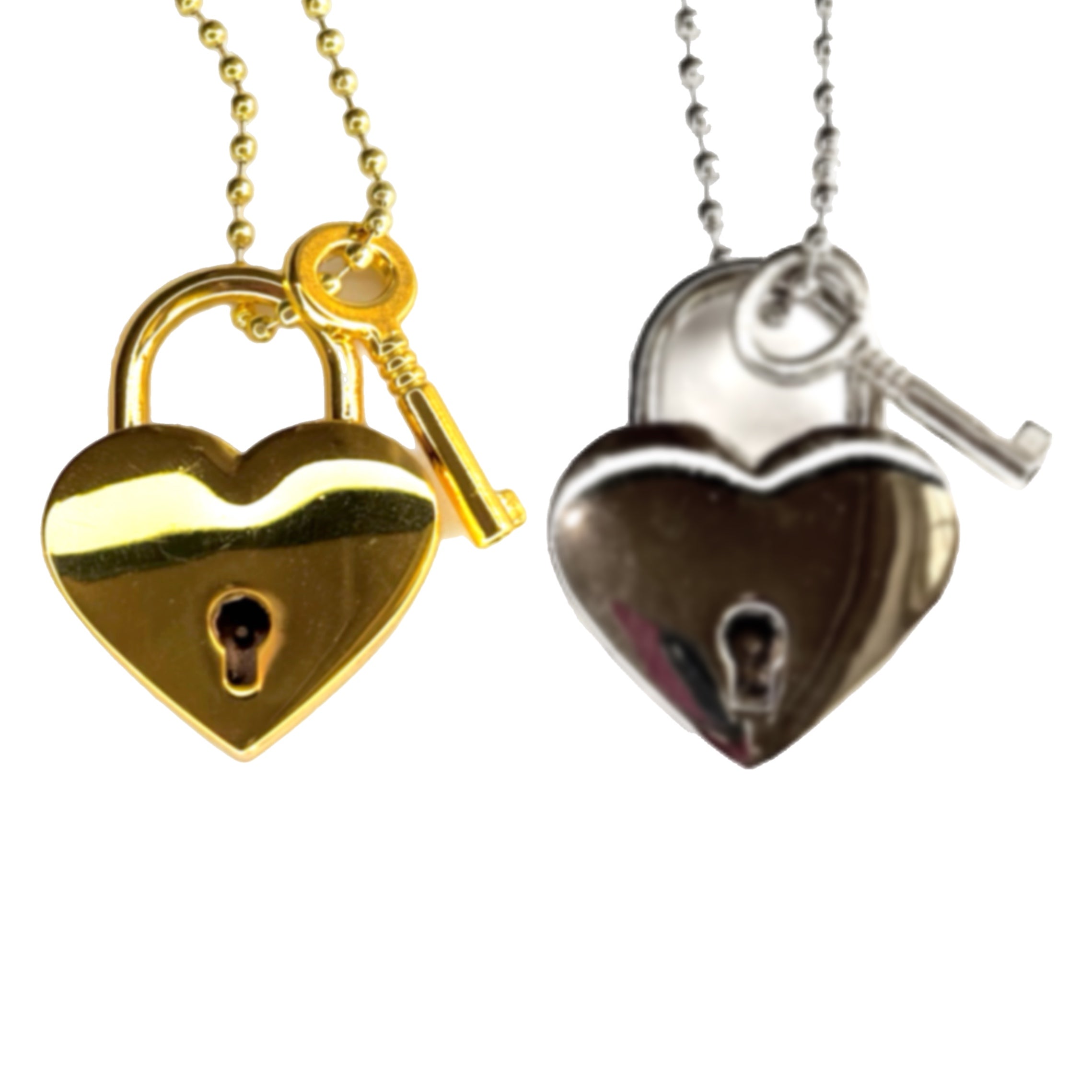 Locket &amp;amp; Key Charm - Tumbler Handle Charm