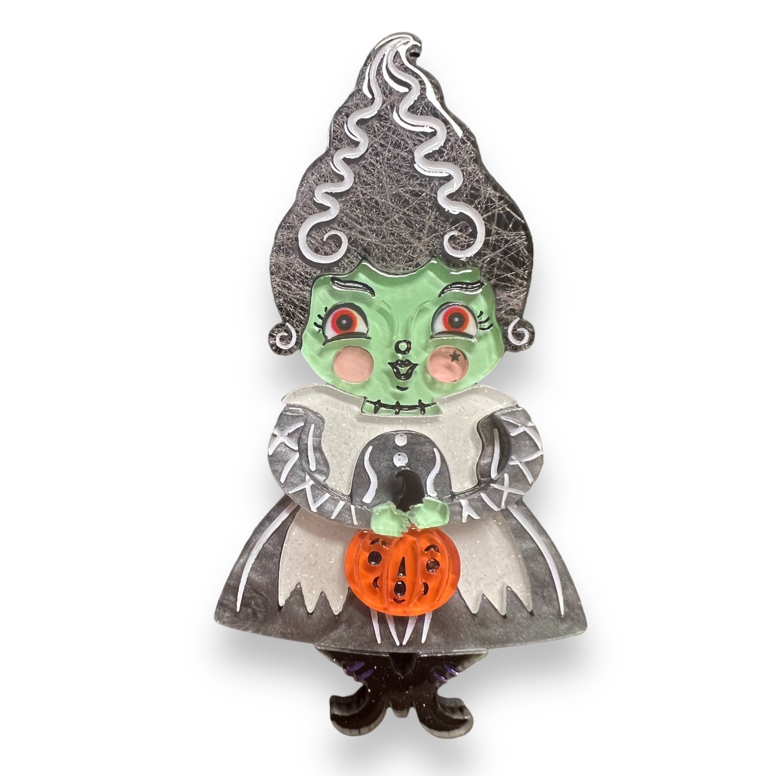 Bride of Frankenstomp Brooch by Lipstick &amp;amp; Chrome x Johanna Parker