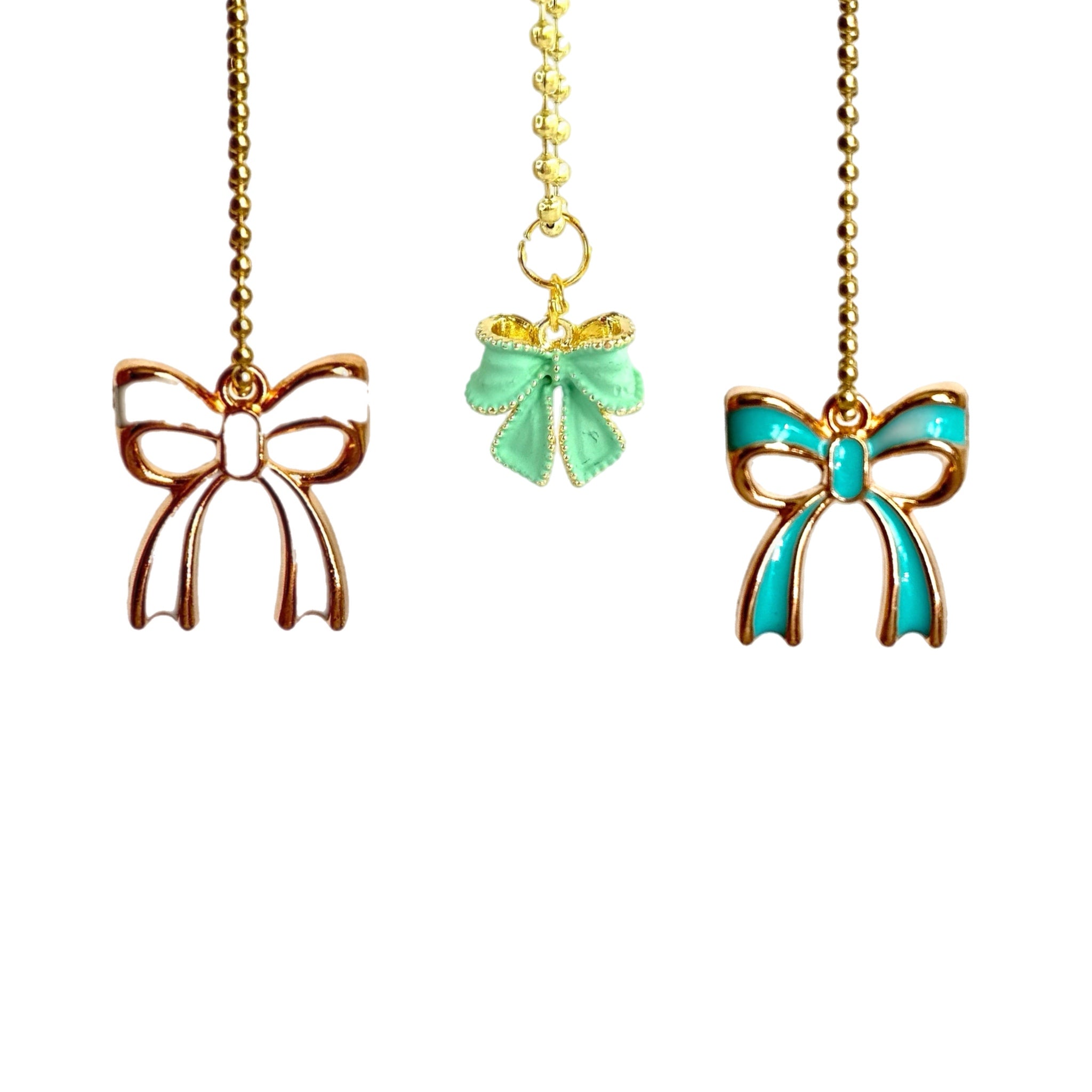 DAINTY BOW Charm - Tumbler Handle Charm