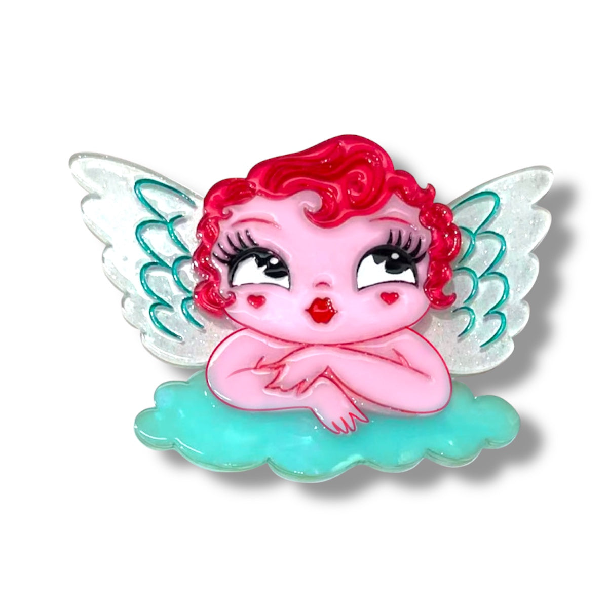 Mini Matchmaker Brooch by Miss Fluff x Lipstick &amp;amp; Chrome